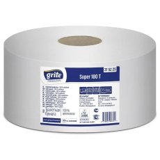 ZUM internetveikals: Tualetes papīrs 2-kārt. 180m Grite Super balts