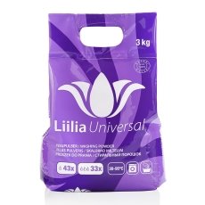 ZUM internetveikals: Veļas pulveris Liilia Universal 3kg