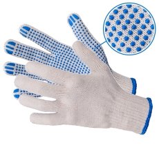 ZUM internetveikals: Cimdi adīti ar PVH punktējumu (vienpus.) 10.izm