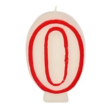 ZUM internetveikals: Svecīte dzimšanas dienas 0 balta