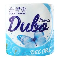 ZUM internetveikals: Tualetes papīrs Divo Premio Decoro 2slāņi 4 ruļļi