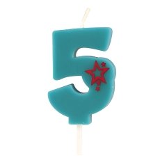 ZUM internetveikals: Svecīte dzimšanas dienas 5 zila